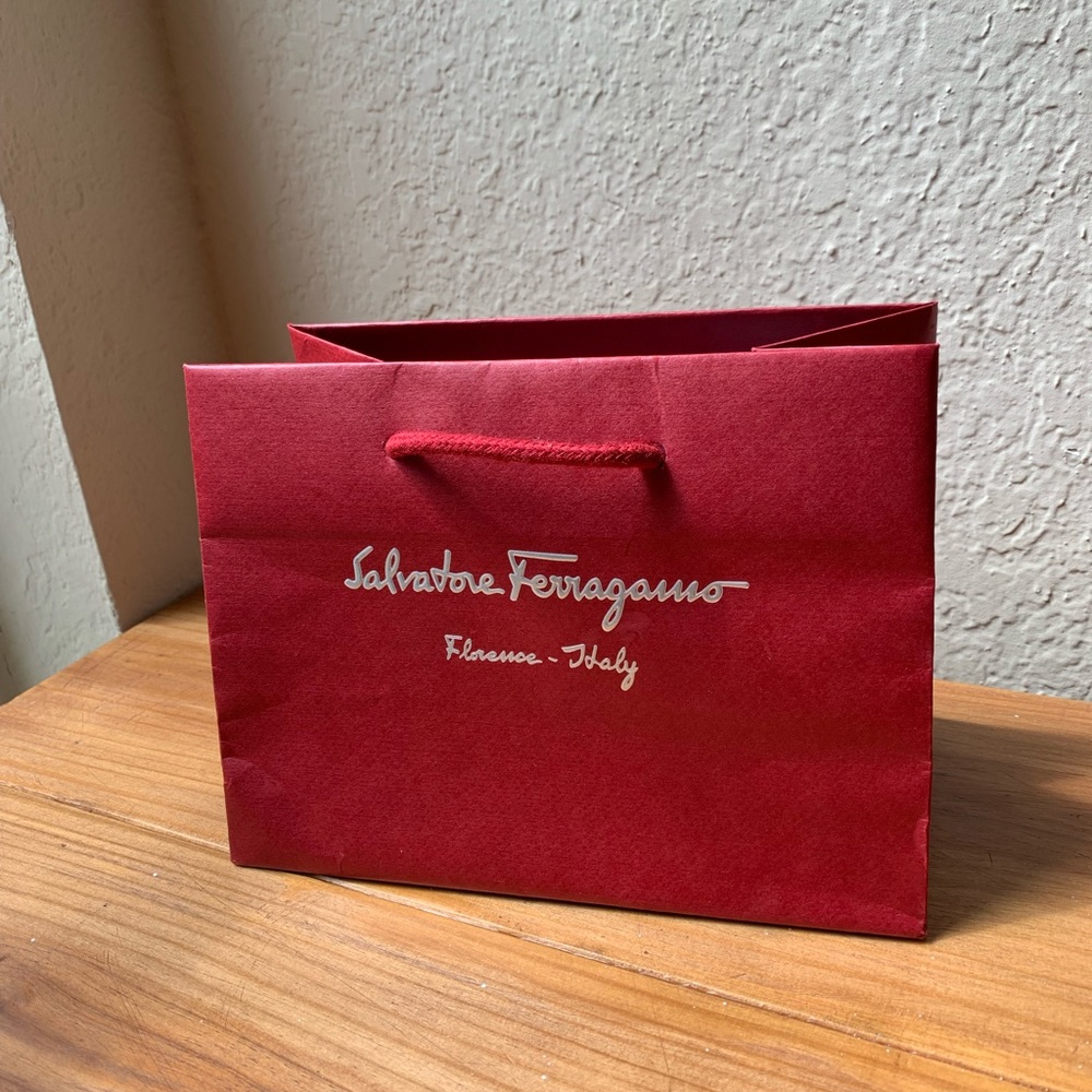 Salvatore Ferragamo paper bag